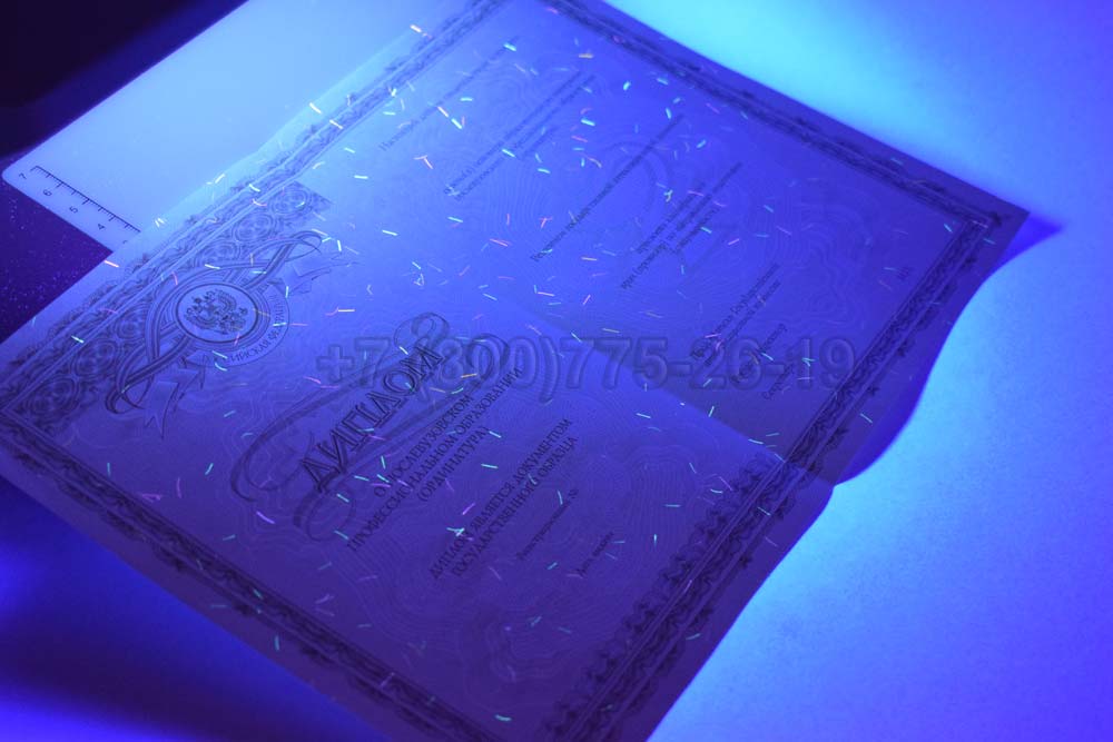 Бланк диплома ординатуры Гознак 2014-2025 год выпуска г.Владивосток