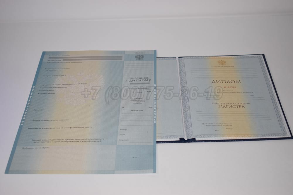 Диплом магистра Гознак 2011-2013 год выпуска г.Владивосток