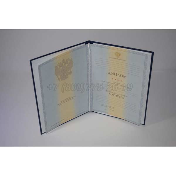 Диплом магистра 2011-2013 г.в. Владивосток
