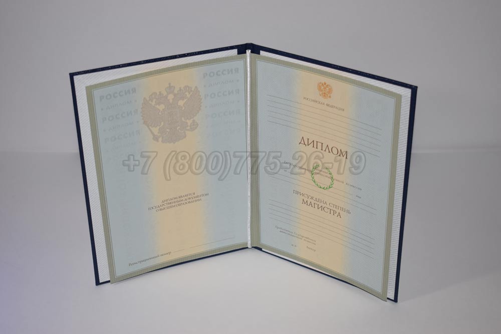 Диплом магистра Гознак 2003-2008 год выпуска г.Владивосток