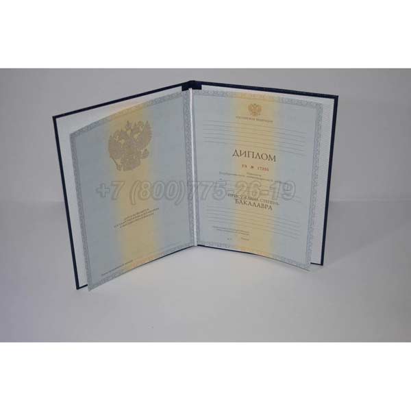 Диплом бакалавра 2011-2013 г.в. Владивосток