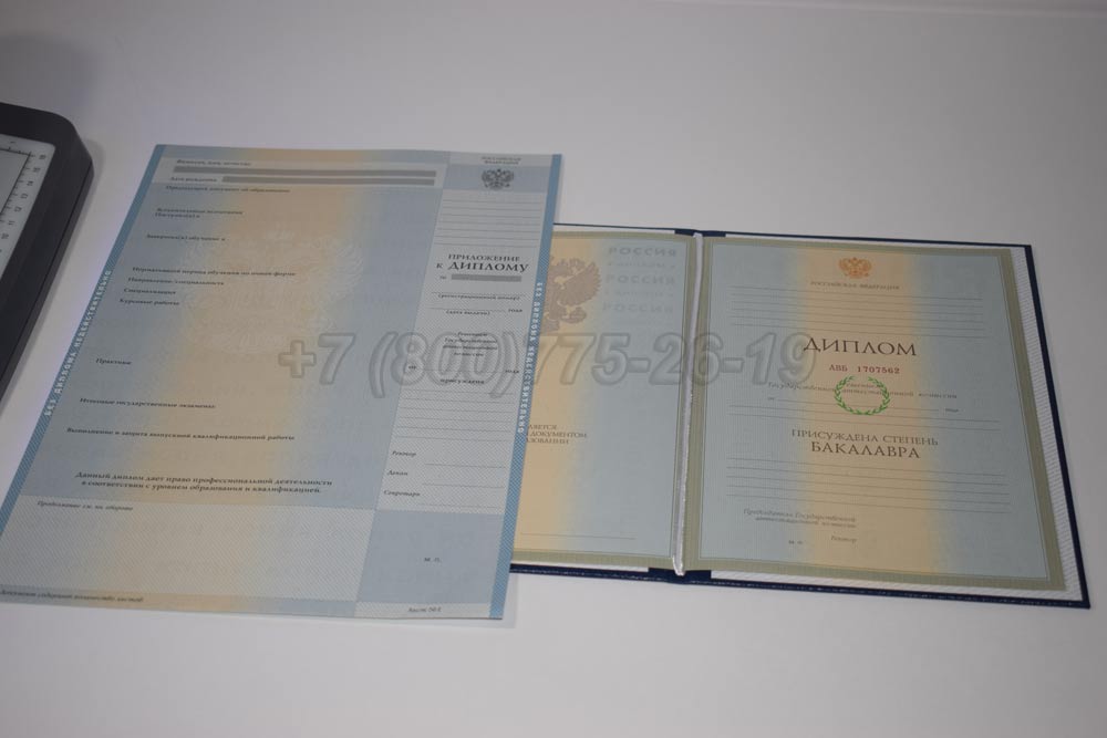 Диплом бакалавра Гознак 2003-2008 год выпуска г.Владивосток