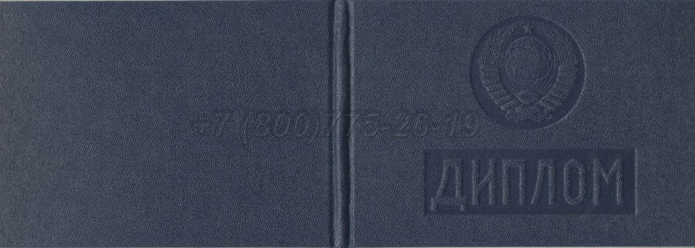 Диплом техникума Киргизской ССР Гознак 1975-1991 год выпуска г.Владивосток