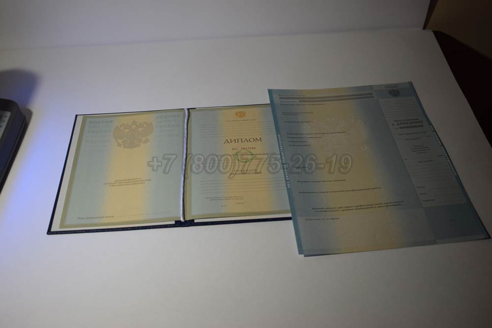 Бланк диплома института 2003-2008 год выпуска г.Владивосток